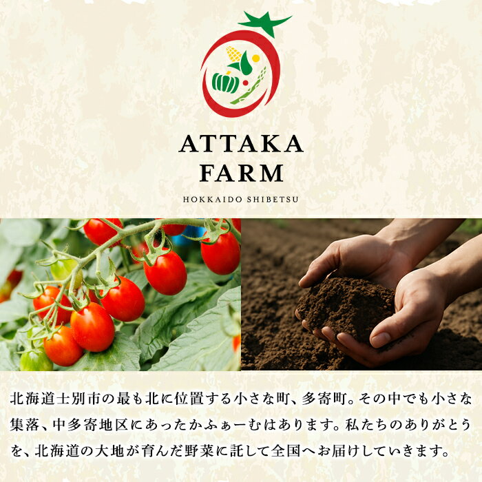 【ふるさと納税】＜特別栽培＞北海道士別市産 きらめきトマト (400g) ・ちっちゃな結 (100ml×3本)【2026年7月以降順次発送】 野菜 とまと トマト ジュース 新鮮 産地直送 甘い 完熟 リコピン 北海道 北海道産 国産 旬 【あったかふぁーむ】 - 画像2