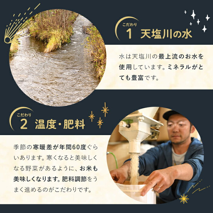 【ふるさと納税】《定期便・令和8年産先行予約！》 北海道 士別市産 満月農園のななつぼし(5kg~10kg・3回 / 6回 / 9回 / 12回 ) 【2026年11月上旬以降発送予定】米 お米 定期便 北海道米 北海道産 ななつぼし 白米 ごはん コメ こめ 満月米 【満月農園】 - 画像3