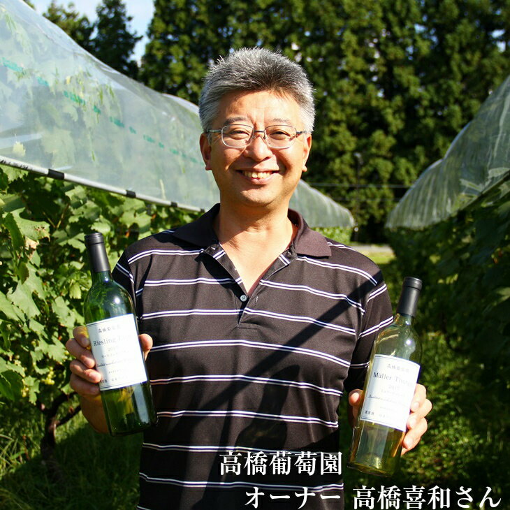 【ふるさと納税】高橋葡萄園 白ワイン 750ml×2本 セット ファーストヴィンテージ2015 リースリング・リオン フロイデ 10周年記念 花巻市 サムネイル2