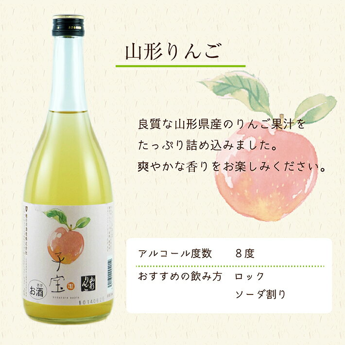 【ふるさと納税】子宝リキュール りんごとラフランスセット 720ml×2本 酒 子宝 リキュール りんご ラフランス サムネイル2
