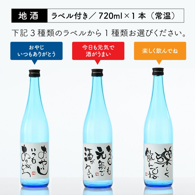 【ふるさと納税】 ご家族やご友人、お世話になった方へ。選べるラベル 『地酒ギフト』＆生原酒限定品 神力『淵龍』＆大吟醸『相聞』 (720ml × 3本)【飲み比べ セット 詰合せ 地酒 日本酒 辛口 酒 ギフト 贈り物 贈答 父の日】 サムネイル3