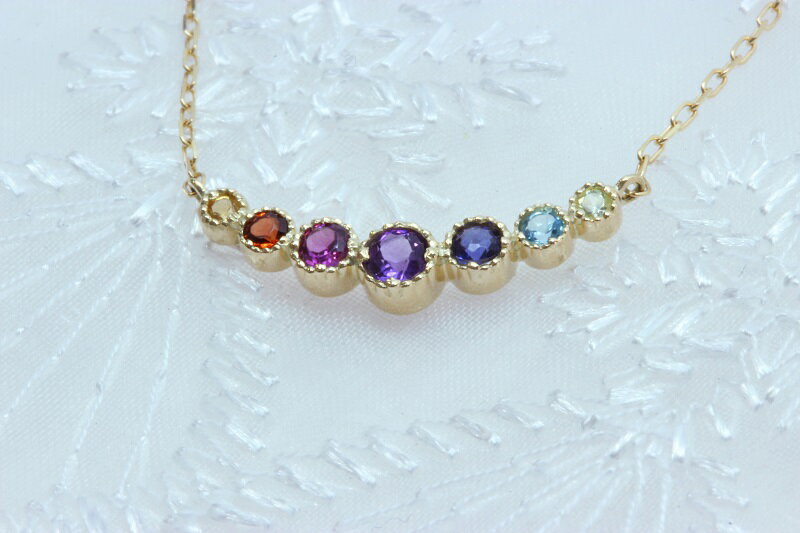 【ふるさと納税】＜ 甲府ジュエリー ＞ ネックレス ペンダント ジュエリー アクセサリー レディース おしゃれ イエローゴールド K10 宝石 厄除け 開運 お守り アミュレット ギフト プレゼント ジュエリーケース付 保証書付 k101-060 サムネイル3