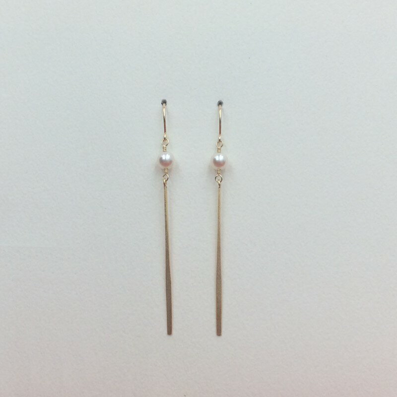 【ふるさと納税】＜ 甲府ジュエリー ＞ ピアス ジュエリー アクセサリー あこや真珠 K18 イエローゴールド ジュエリーケース付 保証書付 k102-042 サムネイル2