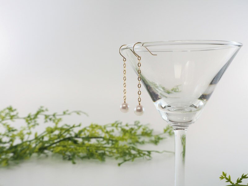 【ふるさと納税】＜ 甲府ジュエリー ＞ ピアス ジュエリー アクセサリー レディース あこや真珠 パール K18 イエローゴールド フック ギフト プレゼント ジュエリーケース付 保証書付 k111-010 サムネイル2