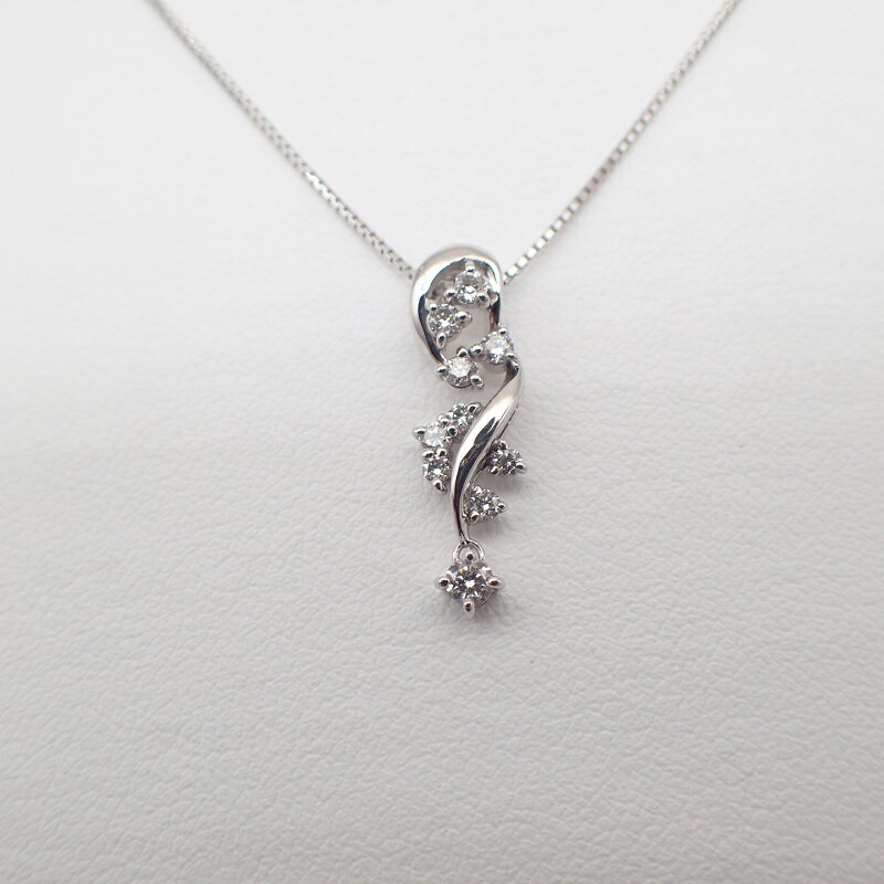 【ふるさと納税】＜ 甲府ジュエリー ＞ ネックレス ペンダント ジュエリー アクセサリー レディース プラチナ おしゃれ ダイヤモンド 0.30カラット ムーブ付き ジュエリーケース付 鑑別書付 保証書付 k125-012 サムネイル3