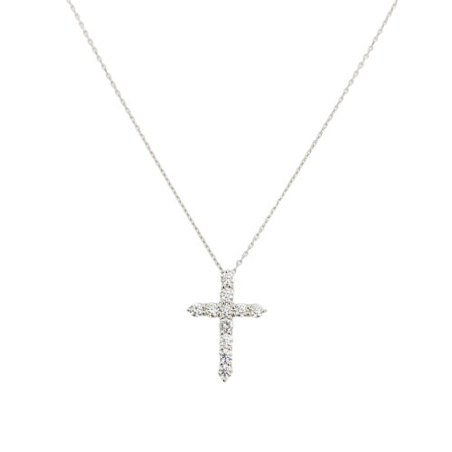 【ふるさと納税】＜ 甲府ジュエリー ＞ ネックレス ペンダント ジュエリー アクセサリー レディース メンズ プラチナ ダイヤモンド クロス ジュエリーケース付 鑑別書付 保証書付 k131-048 サムネイル3