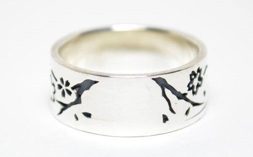 【ふるさと納税】 指輪 メンズ リング シルバー アクセサリー シルバーリング 富士山 和柄 受注生産 オリジナル ハンドメイド 9号〜25号 プレゼント ギフト レディース サムネイル2