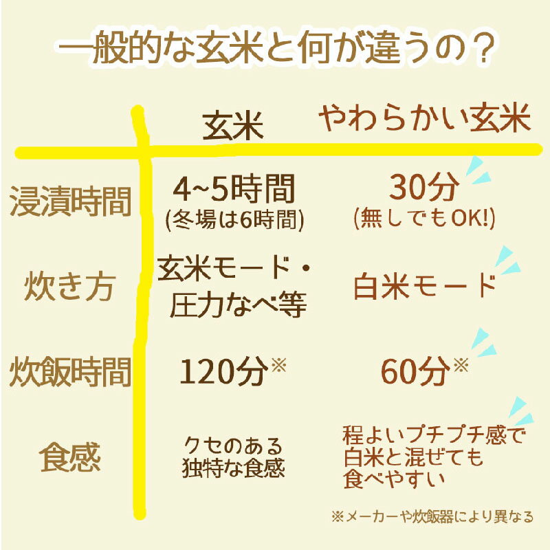 【ふるさと納税】やわらかい玄米 新潟県産コシヒカリ 900g×4袋　安心安全なヤマトライス お米 弁当 おにぎり 食品 食べ物 常温 お取り寄せ 送料無料 愛知県 碧南市 - 画像3
