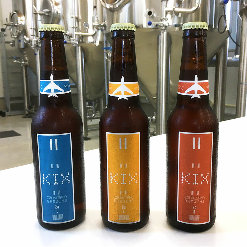 【ふるさと納税】クラフトビール KIX BEER 3種 12本 セット 各4本 ビール 瓶ビール 優しい飲み口 ペールエール アンバーエール ヴァイツェン お酒 BBQ 宅飲み 晩酌 送料無料 泉佐野市 大阪府 関西国際空港 関空 サムネイル2