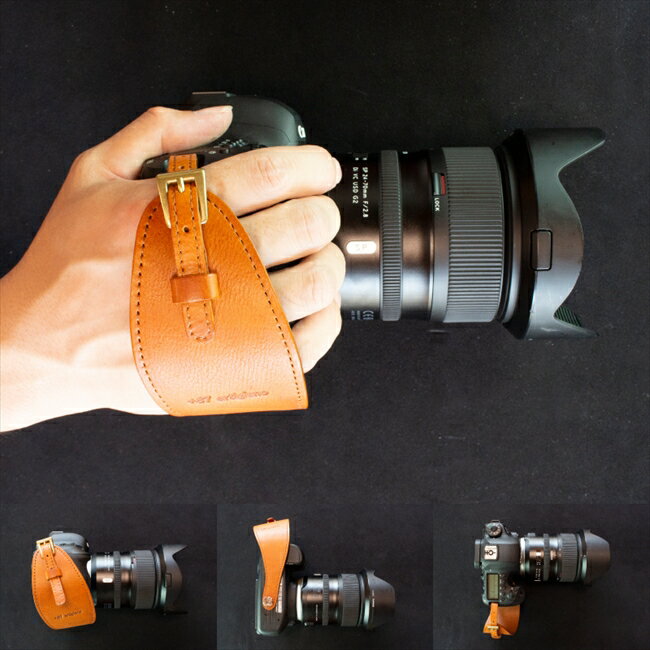 【ふるさと納税】本革 一眼レフカメラストラップホルダー 【apo-20hn】(EE0745-SJ-V)【G1279772】 サムネイル2