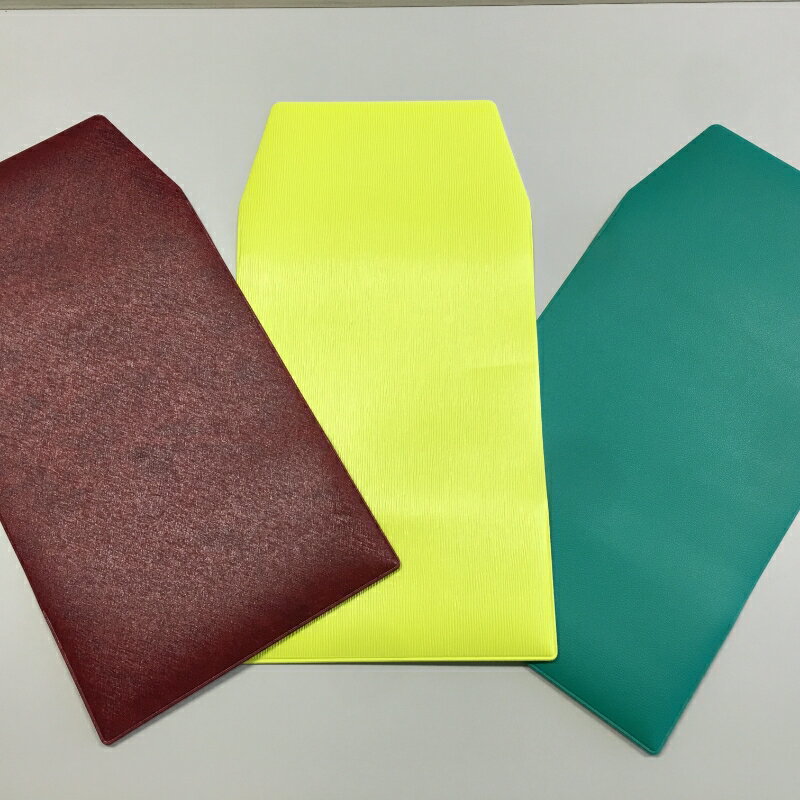 【ふるさと納税】クロスメーカーが作ったステーショナリー3点セット 表紙材 ブックカバー パスケース コインケース サムネイル2