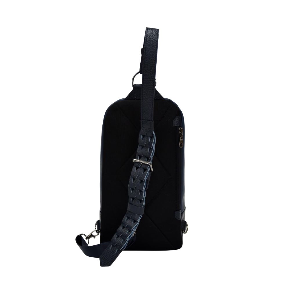 【ふるさと納税】豊岡鞄 THYMEBUCKS BLOOM ボディバッグ（ネイビー）/ タイムバックス ブルーム 本革 ショルダーバッグ メンズ レディース カバン サムネイル3