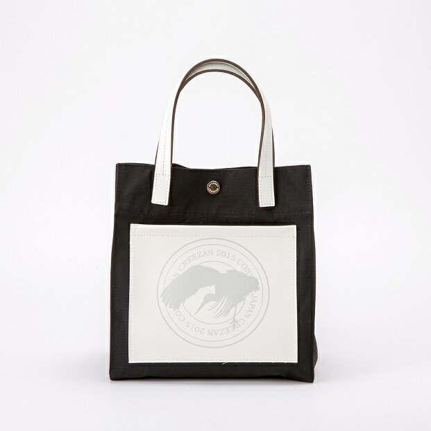 豊岡鞄 CREEZAN ミニトートバッグ CCNE-002 (ブラック) / クリーザン ブランド メンズ レディース エコバッグ 小さめ