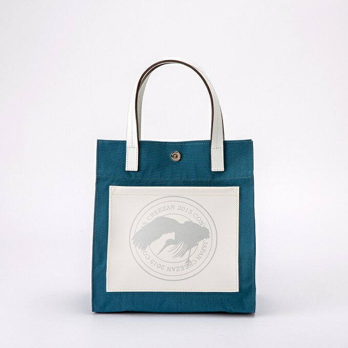 豊岡鞄 CREEZAN ミニトートバッグ CCNE-002 (ブルー）/ クリーザン ブランド メンズ レディース エコバッグ 小さめ