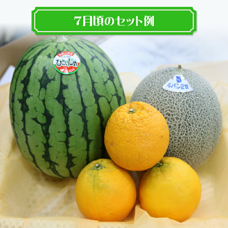 【ふるさと納税】南国紀州・日高の太陽が育んだ季節のフルーツセットA《先行予約》【2026年1月下旬頃より順次発送予定】【配送不可地域:沖縄・離島 】ふるさと納税 フルーツ ふるさと納税くだもの ふるさと納税 果物 旬 旬のフルーツ 送料無料 数量限定 サムネイル2