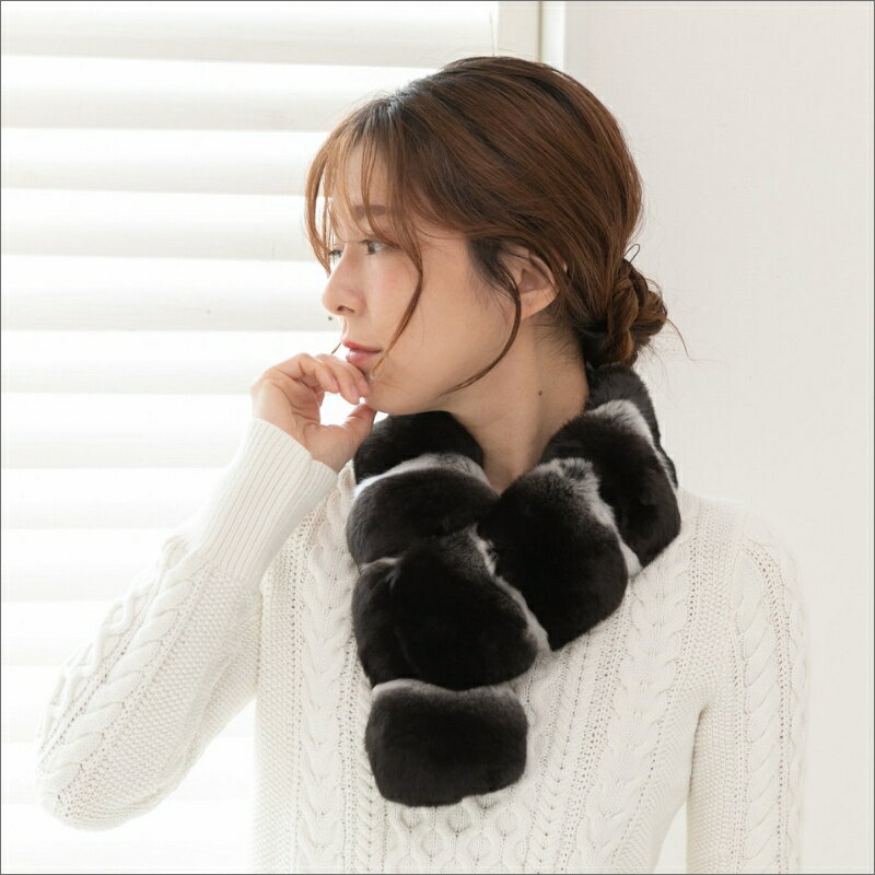 ミクロの感触 ブラックパールチンチラD／Fマフラー