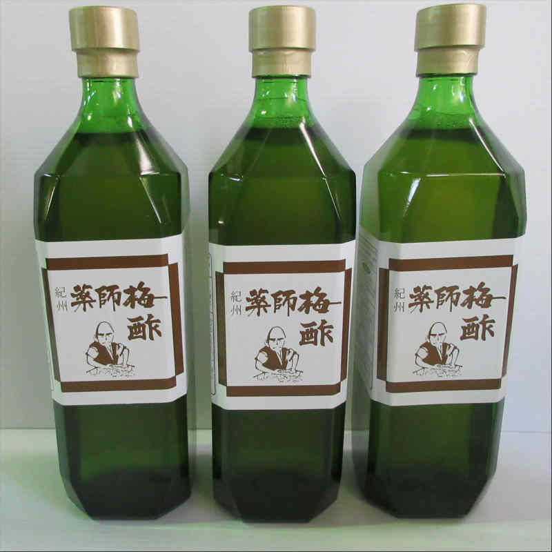 【ふるさと納税】薬師梅酢　3本セット　（720ml×3本） サムネイル2