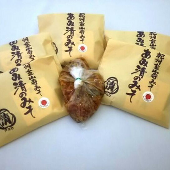 紀州 金山寺みそ 232g×6個 セット 家庭用 簡易包装【金山寺みそ 径山寺味噌 おかず味噌 国産】