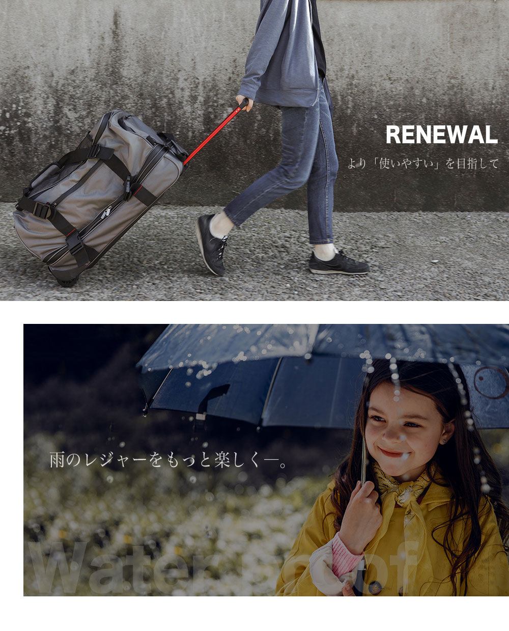 【ふるさと納税】スーツケース [PROEVO] 防水 ボストンキャリー スーツケース 受託手荷物対応 L（グレー×レッド） [20017] 福岡県 大木町 株式会社 レクサス AY162 サムネイル2