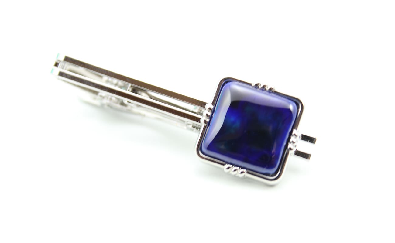 【ふるさと納税】二宮閑山 有田焼タイピン るりブルー A10-176 サムネイル2