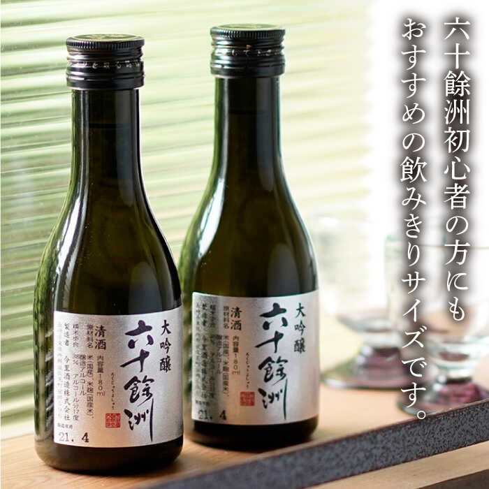【ふるさと納税】六十餘洲 ちょっぴり贅沢 大吟醸 12本セット 日本酒 【今里酒造】[SA18] 父の日 サムネイル3