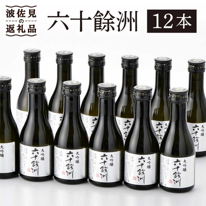六十餘洲 ちょっぴり贅沢 大吟醸 12本セット 日本酒 【今里酒造】[SA18] 父の日