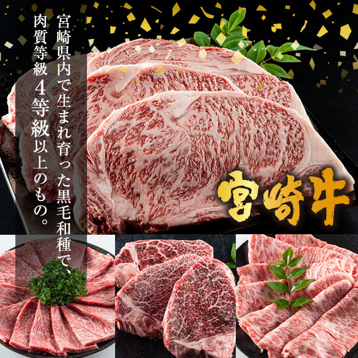 【ふるさと納税】＜先行予約受付中！2026年1月から発送開始予定＞【定期便・全6回(連続)】宮崎牛 定期便 ＜Bセット＞お楽しみ 牛肉 国産 定期 ヒレ肉 ひれにく モモ ウデ ロース バラ スライス 宮崎県産 黒毛和牛 焼肉 ステーキ すき焼き【R-68】【株式会社ミヤチク】 サムネイル2