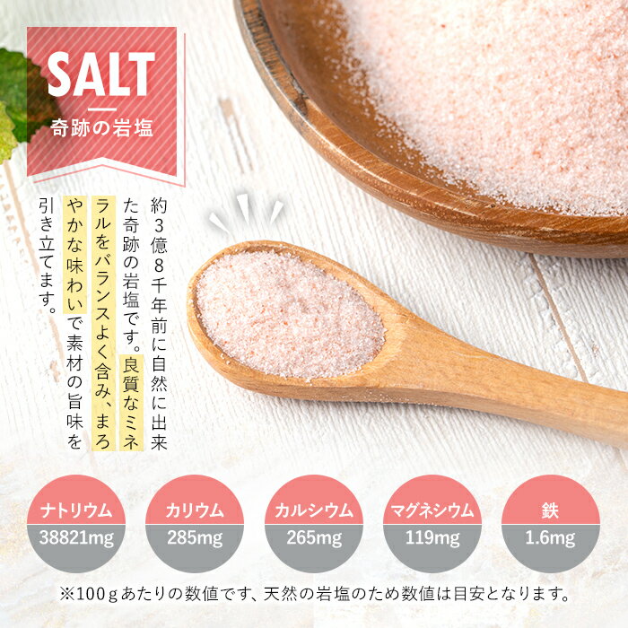 【ふるさと納税】《業務用・訳あり》選べる2種！ヒマラヤ岩塩ピンク(5kg) 岩塩 塩 調味料 しお 保存料不使用 天然 パウダータイプ グレインミルタイプ 料理 バスソルト 入浴 普段使い ギフト 贈り物 最高品質ROSA使用 岩塩専門店 【ソルティースマイル】 サムネイル3