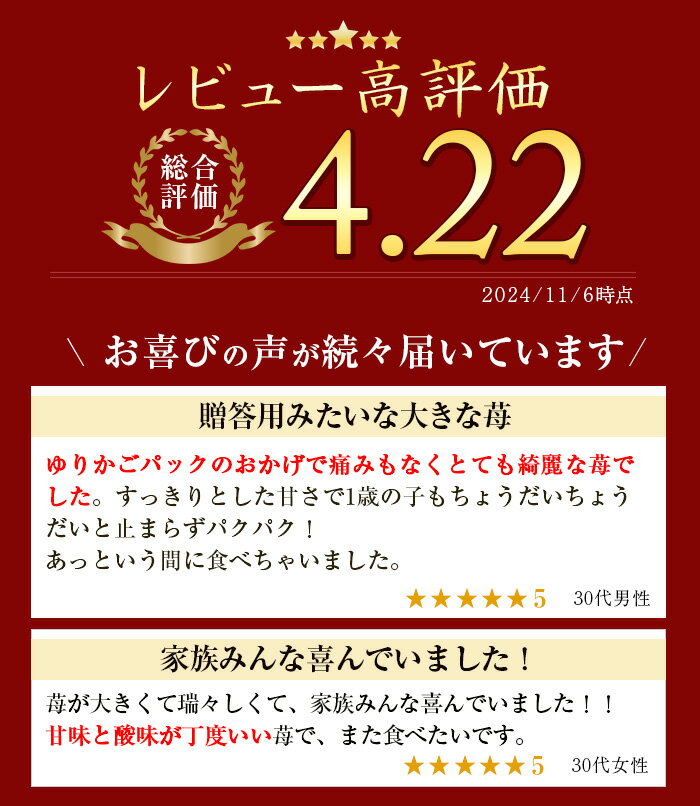 【ふるさと納税】 ＜先行予約受付中！容量選べる！＞鹿児島県産生いちご！さがほのか(計約900g/約1.1kg) 国産 九州産 いちご 苺 イチゴ フルーツ 果物 果実 楽天限定【片平観光農園】 サムネイル2