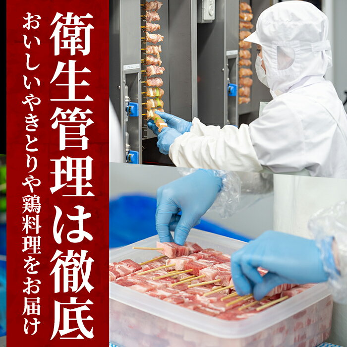 【ふるさと納税】レンジで簡単国産やきとり詰め合わせ＜冷凍＞計48本、約1.2kg超！鶏肉 鳥肉 焼鳥 もも 皮 とり皮 むねねぎま ささみ つくね 豚バラ 豚バラ串 タレ 塩 温めるだけ セット 小分け 加工品 総菜 おかず 【フタバフーズ】 サムネイル2