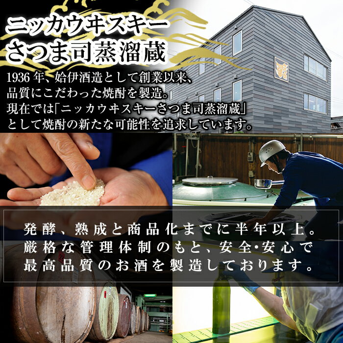 【ふるさと納税】本格芋焼酎 さつま司 黄金千貫(720ml) 酒 鹿児島 本格芋焼酎 芋 芋焼酎 焼酎【カジキ商店】 サムネイル3