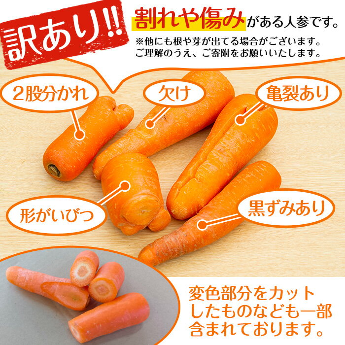 【ふるさと納税】≪内容量選べる・訳あり≫湧水町産有機にんじん(約5~10kg) 国産 九州産 鹿児島産 有機野菜 有機栽培 にんじん 人参 ニンジン キャロットジュース 野菜 やさい おかず 旬 わけあり 訳アリ 不揃い 規格外 期間限定 数量限定 オーガニック 健康【そのやま農園】 - 画像3
