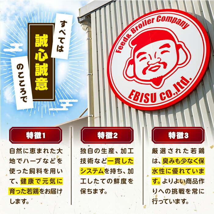 【ふるさと納税】《高評価★4.75獲得》＜容量と発送時期が選べる＞国産若鶏肉ヘルシーセット(合計3kg/6kg)(ムネ、ささみ、肩小肉) 国産 鶏肉 鳥肉 とり肉 若鳥 若鶏 むね肉 胸肉 ムネ ササミ 小分け カット済み 人気 ランキング おすすめ 【エビス】【0074805a】【0124806a】 サムネイル2