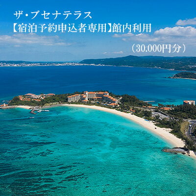 【宿泊予約申込者専用】ザ・ブセナテラス館内利用（3万円分） 宿泊券 ホテル 宿 旅行 1泊2日 人気 おすすめ レストラン スパ 新婚旅行 バカンス 海 カップル 家族 ファミリー 友人 名護市 サプライズ 新婚 誕生日