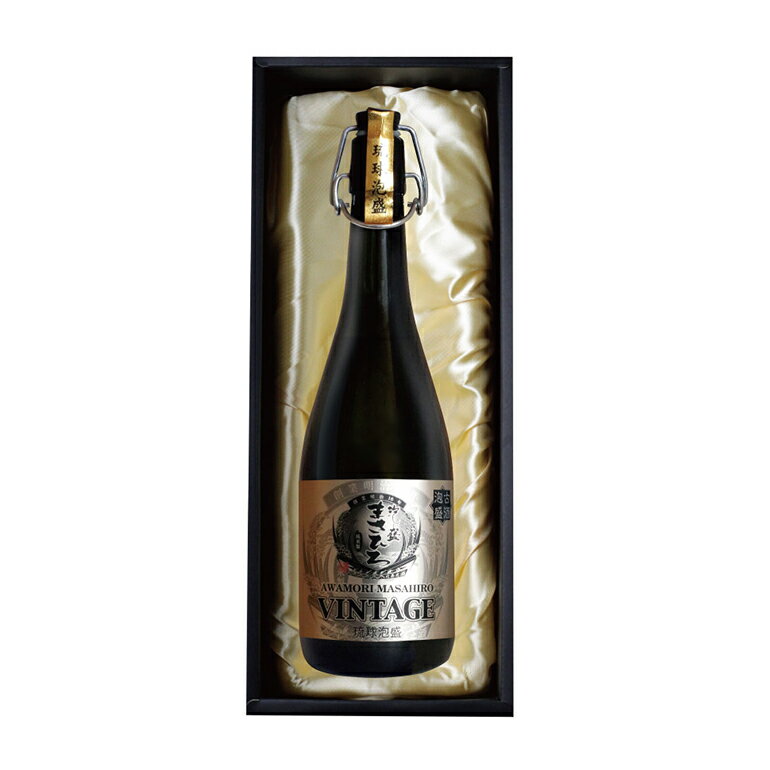 【ふるさと納税】＜まさひろ酒造＞ 瓶熟成ビンテージ 泡盛 4本 セット (1999年〜2002年) 720ml x4 沖縄 地酒 酒 お酒 あわもり アワモリ 古酒 ビンテージ アルコール 度数 35度 特産品 お取り寄せ ギフト お土産 誕生日 結婚祝い お祝い 祝い 記念品 沖縄県 糸満市 送料無料 サムネイル2