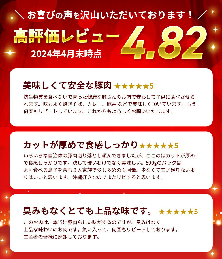【ふるさと納税】【キビまる豚】 豚肉 切り落とし 4kg 小分け 真空パック ( 500g × 8 ) 訳あり 大容量 豚 肉 薄切り 小間切れ 沖縄県 ブランド豚 訳アリ 部位おまかせ 不揃い 規格外 ぶた肉 ぶた 冷凍 こま切れ 豚こま 豚小間切れ 4kg 4kg 4キロ 15,000円 1万5千円 サムネイル2