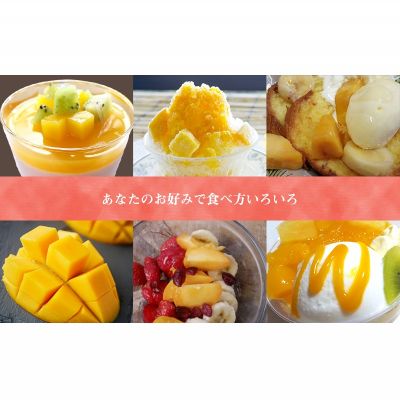 【ふるさと納税】【2026年発送】大ボリューム完熟アップルマンゴー秀品・約5kg農園から直送！ 秀品 先行予約 沖縄 甘味 糖度 濃厚 美味しい お土産 おいしい ギフト とろける甘さ 香り アーウィン 果汁 高級 箱入り 化粧箱入り 見た目 きれい 綺麗 サムネイル3