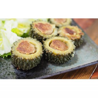 【ふるさと納税】大宜味村産　ゴーヤー3kg以上 沖縄 大宜味村 ゴーヤー ごーや 栄養価 ご当地 人気 ふるさと納税 送料無料 常温 食べ物 野菜 やさい 食物繊維 沖縄料理 おかず アレンジ料理 食品 3キロ サラダ - 画像2