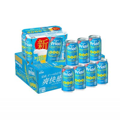 【ふるさと納税】「オリオンビール」オリオンクリアフリー＜350ml×24缶＞計8400ml ノンアルコール 大麦 沖縄 夏 爽快感抜群 ギフト カロリー0 飲みやすい 県産素材 お気に入り 美味しい 人気 おすすめ 地元 国産 糖質0 プリン体0 カロリー0 ALC. 0.00% 送料無料 サムネイル3