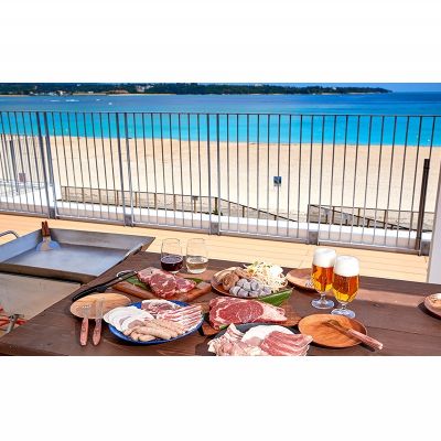 【ふるさと納税】KINサンライズビーチ海浜公園　施設メニュー利用券 (3000円) サムネイル3