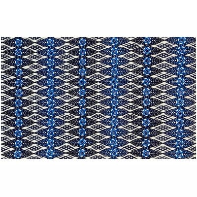 【ふるさと納税】【玉那覇紅型工房】六通帯地「菱形に梅文様」 サムネイル3