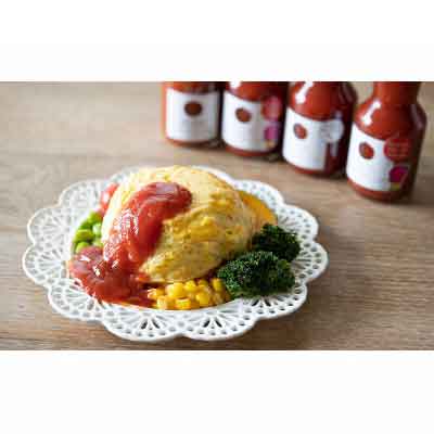 【ふるさと納税】【きたなかそう】県産トマト使用　オリジナルケチャップ2種＋トマトソースセット2本　贅沢4本セット サムネイル2
