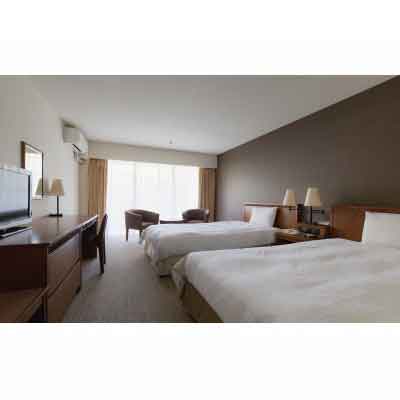 【ふるさと納税】【EMウェルネス】スタンダードツイン　ペア5泊宿泊券（朝食スパ付） - 画像2