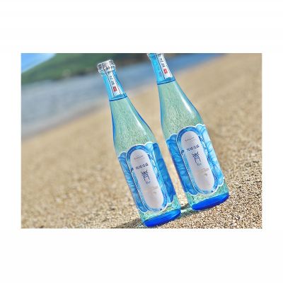 【ふるさと納税】【米島酒造】「青/Blue」720ml×2本 泡盛 蒸留酒 焼酎 アルコール 酒 酵母 発酵 米 黒麹 米麹 もろみ 熟成 蒸留 ブレンド 酒造 手造り 小規模生産 琉球 沖縄 久米島 サムネイル2