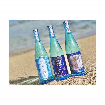 【ふるさと納税】【米島酒造】「青/Blue」「美ら蛍」「星の灯」720ml×各1本 泡盛 蒸留酒 焼酎 アルコール 酒 酵母 発酵 米 黒麹 米麹 もろみ 熟成 蒸留 ブレンド 酒造 手造り 小規模生産 琉球 沖縄 久米島 サムネイル2