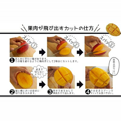 【ふるさと納税】【先行受付】【2026年発送】生産組合が育てるアップルマンゴー約2kg（家庭用）- 先行予約 沖縄県産 産地直送 南国フルーツ 旬の味覚 季節の果物 ご自宅用 沖縄マンゴー 沖縄県 八重瀬町 サムネイル3