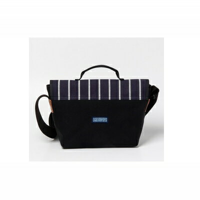 【ふるさと納税】「琉球帆布」ツートンメッセンジャーS / ネイビー - 帆布 紺 使いやすい バッグ 鞄 かばん 斜め掛け おしゃれ ファッション ポイント 手づくり ハンドメイド 琉球帆布 手仕事 伝統技術 沖縄県 八重瀬町【価格改定】 サムネイル3