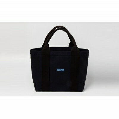 【ふるさと納税】「琉球帆布」ベーシックトート M　ブラック - 極厚 4号帆布 トートバッグ キャンバス生地 丈夫 ベーシック おしゃれ ファッション お出かけ かばん 鞄 手仕事 手づくり ハンドメイド 琉球帆布 伝統技術 沖縄県 八重瀬町【価格改定】 サムネイル3