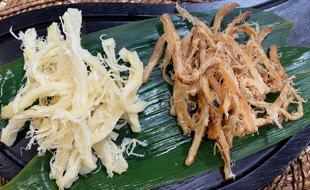 【ふるさと納税】 干し珍味 5種 セット いかげそ照焼 函館こがね 磯の木昆布 ふんわりくんさき たらばふぶき 干珍味 珍味 イカ いか 昆布 おつまみ お茶うけ 詰め合わせ 食べ比べ 北海道 札幌市 - 画像2