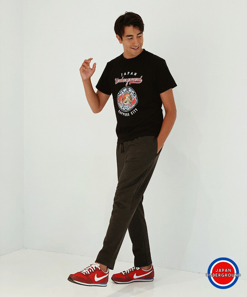 【ふるさと納税】 札幌市 マンホールTシャツ 黒 Mサイズ ファッション メンズ ウィメンズ 1枚 サイズM Tシャツ ブラック マンホールデザイン 札幌 北海道 札幌市 - 画像3